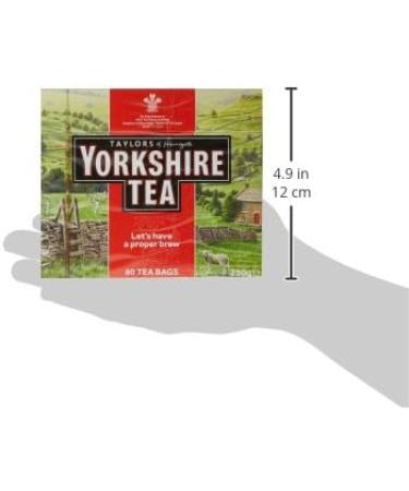 YORKSHIRE black tea 80 Sachets - 1 unit - Buy Online on GoSupps.com