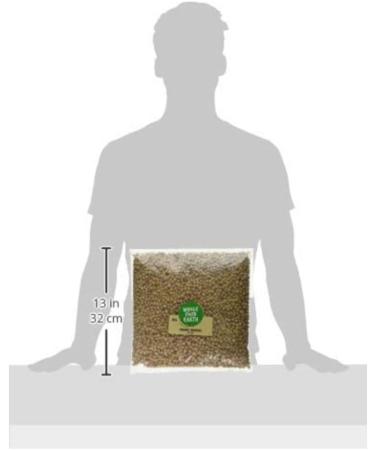 Wholefood Earth Organic Chickpeas 2kg - GMO Free, Vegan, High Fibre & Protein | Certified Organic - Buy Online on GoSupps.com