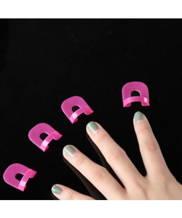 Ximimark 46pcs Nail Guard Kit | U-Curve Spill-Proof Protectors & 10pcs Nail Gel Soaker Caps | Salon-Grade Nail Care Tool for Home Use | International Shipping Available - Buy Online on GoSupps.com