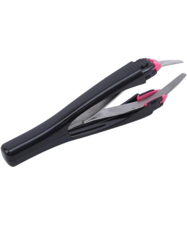 PULABO Stainless Steel Eyebrow Tweezers | Automatic Retractable & Multifunctional Eyebrow Removal Clip - Shop Internationally - Buy Online on GoSupps.com