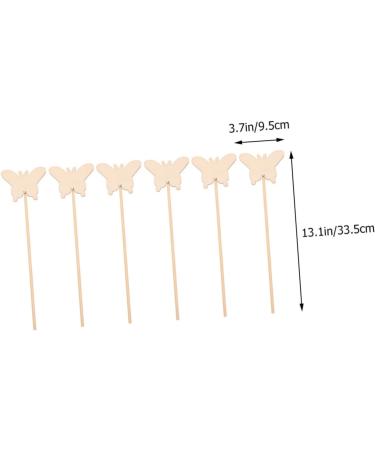 Lurrose 40 Pcs Wand Wooden Playset Toys Fairy Sticks for Painting Fairy Room Decor Manual Child - Buy Online on GoSupps.com
