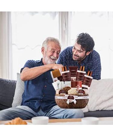 Birthday Mens Gifts: Coconut Bath Gift Set & Spa Kit for Dad Best Self Care & Office Gift - Buy Online on GoSupps.com