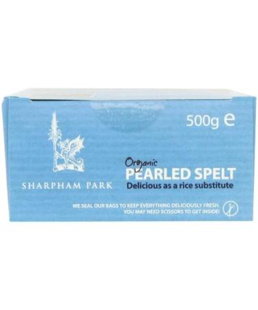 Sharpham Park Organic Pearled Spelt 500G - Buy Online on GoSupps.com