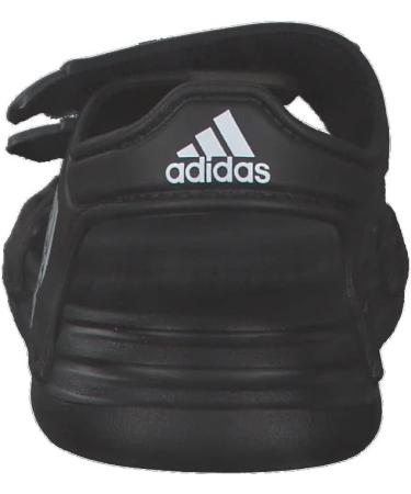 adidas Kids Altaswim Beach & Pool Shoes 12 UK - Core Black/White/Grey - Buy Online on GoSupps.com