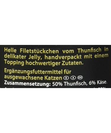 Miamor Feine Filets Thun und Cheese Premium Cat Food | 24x100g | International Shipping Available - Buy Online on GoSupps.com