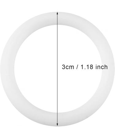 20-Pack Silicone Baby Pacifier Clips - Safe O-Ring Holders for Babies | Transparent Pacifier Chains & Adapters | Perfect Birthday Gift - Buy Online on GoSupps.com