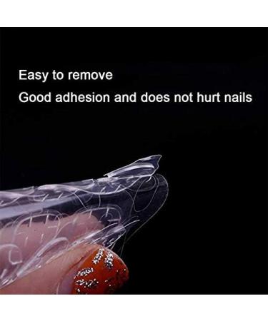 Stuurvnee Double-Side Nail Glue Sticker Nail Glue Jelly Tape Adhesive Tabs Nail Glue Transparent Flexible Adhesive - Buy Online on GoSupps.com