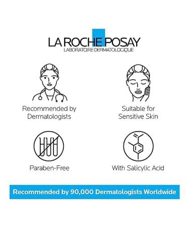 La Roche-Posay FACE MOISTURIZER Effaclar Mat Mattifying Balancing Zinc for Oily or Acne prone Skin with Glycerin Salicylic Acid. Anti Shine Anti-Enlarged pores. Paraben-Free Travel Size 40ml - Buy Online on GoSupps.com