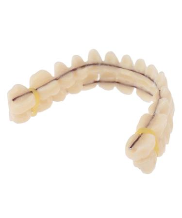 Resin Teeth Denture Upper Lower Shade Artificial Preformed Dental Care Resin Teeth Mold