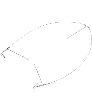 Stainless Steel Fishing Leader Rigs with Swivels and Snaps - Fishing Tackle Kit for Lures, Bait, Hooks - Buy Online on GoSupps.com
