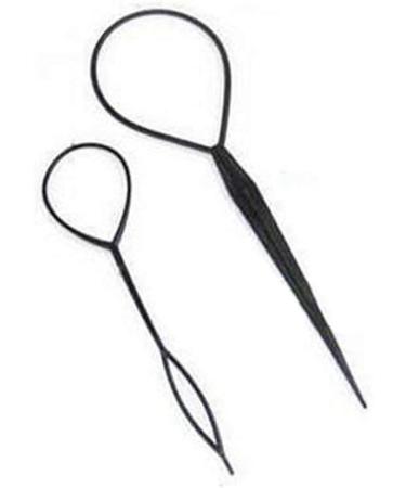 2PCS Women Girl Topsy Tail Hair Braided Ponytail Maker Easy Styling Tool Useful and practical - Buy Online on GoSupps.com