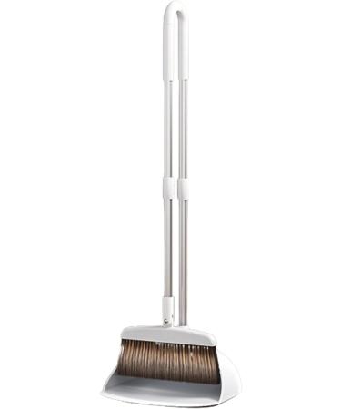 Dustpan with Long Handle | Long Handle Dustpan with U-Shaped Magnetic Snap | Household Dustpans for Kitchen Fireplace Hallway Balcony Study Room Bedroom Utoya - Buy Online on GoSupps.com