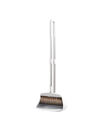 Upright Standing Dustpan | Upright Standing Dustpan for Effortless Dusting | Household Products for Hallway Balcony Fireplace Bedroom Study Room Kitchen
