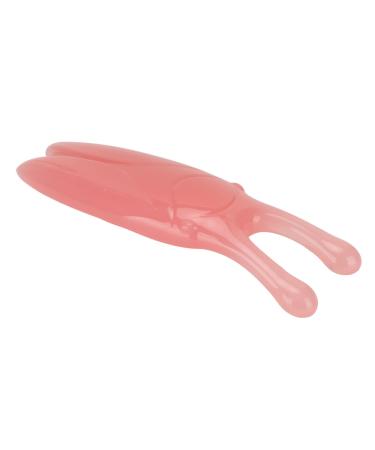 Verdant touch high bridge nose scraps high bridge nasal slow nose massage nose alar gua Sha tool for pine pink resin nose up scrub swelling reduction nose Gusha massage