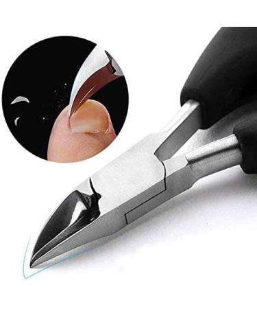 Miss hot Professional Surgical Grade Stainless Steel Ingrown Big Thick Nails Nippers Cutters with File for Elderly Seniors Men - Buy Online on GoSupps.com