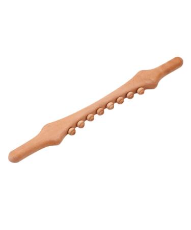 Frcolor leg tissue massage points massage home point deep health release fascia multi -purpose board arm teeth back supply manual yoga stick handheld muscles