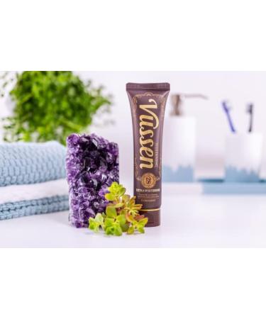 Vussen 28 Whitening Toothpaste 2.8oz - Extra Brightening Floral Mint Flavor - 80g - Buy Online on GoSupps.com