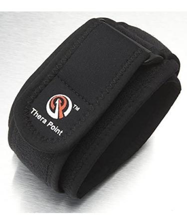 Thera Point Acupressure Tennis Elbow Brace - Relief for Tendonitis & Golfers Elbow - Comfortable Sleeve for Treatment - Men & Women - Large/X-Large - Buy Online on GoSupps.com