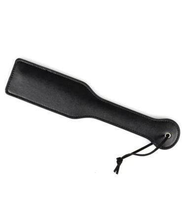 Raquette multifonctionnelle en cuir noir de qualit sup rieure