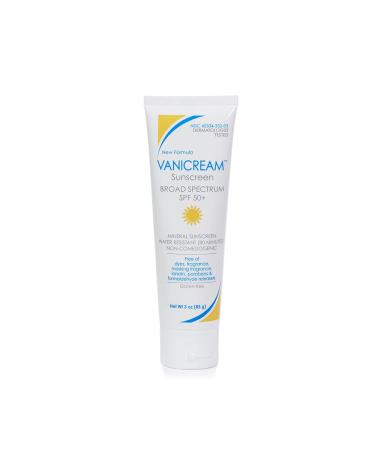 Vanicream Sunscreen Broad Spectrum SPF 50 oz. 3 Ounce Broad Spectrum Sunscreen SPF 50
