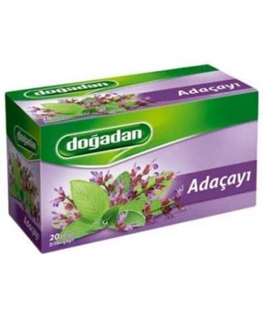 Dogadan Sage Herbal Tea Adacayi Biki Cayi 20 Tea Bags - Buy Online on GoSupps.com