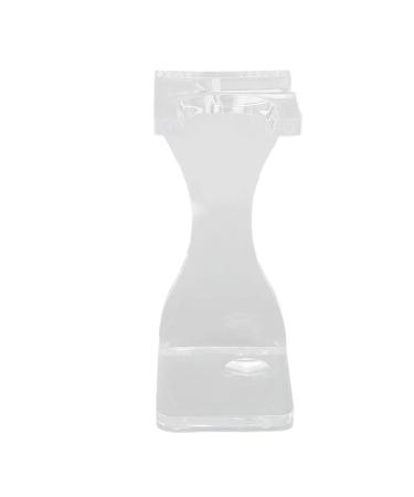 Transparent Acrylic Beard Brush Display Stand | Space-Saving & Durable Bathroom Holder - International Shipping - Buy Online on GoSupps.com