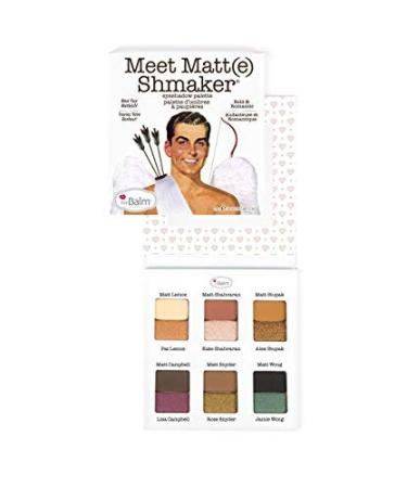 theBalm Cosmetics Meet Matte Shmaker Eyeshadow Palette 0.34 oz (9.6 g)