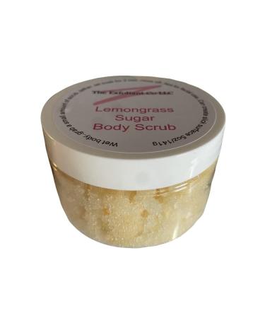 Lemongrass Sugar Body Scrub 5oz - Moisturizing and Exfoliating THE EXFOLIANT CO