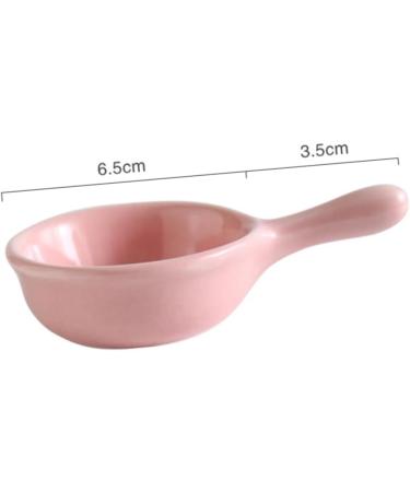 Ciieeo Side Dish Bowl Condiments Server Small Ceramic Bowl Small Sauce Cups Soy Sauce Bowls Appetizer Plates Pinch Bowls Dipping Sauce Dishes Ketchup Bowl Japanese-Style Seasoning Bowl Size 1 Pink - Buy Online on GoSupps.com
