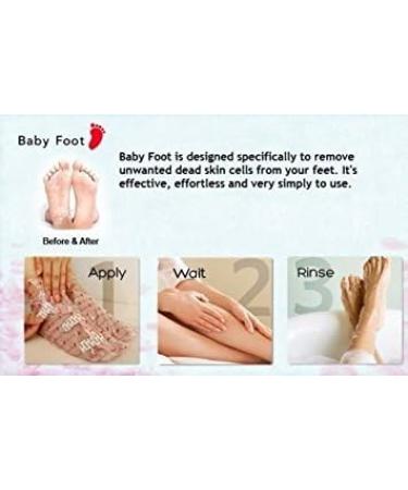 Baby Foot Original Foot Peel Exfoliant For Soft and Smooth Feet Lavender Scented Canadian Version - Buy Online on GoSupps.com