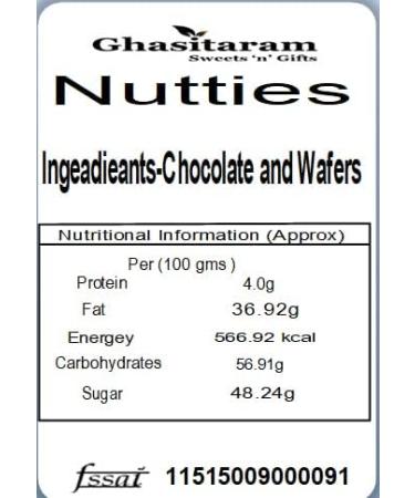 Jaiccha Ghasitaram Diwali Gifts Chocolate - Pack of 2 Nutties and Almond Pouches Small 200 GMS with 2 T-Lites - Buy Online on GoSupps.com