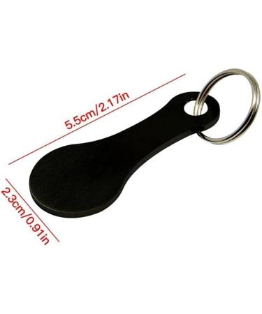 Buy 2 Sets Stainless Steel Shopping Trolley Tokens & Key Rings - Durable Metal Coin Holder & Wine Bottle Opener - Perfect for DIY & Couples - Buy Online on GoSupps.com