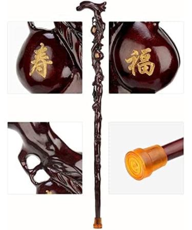 Canes Handcrafted Carving Wooden Walking Stick Unisex Traditional Style Natural Wood Lightweight and Strong Canes Affordable Gift Star of Light - Buy Online on GoSupps.com