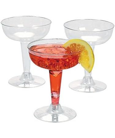 Amscan Clear Champagne Glasses - 32 Count Pack for Big Parties - Buy Online on GoSupps.com