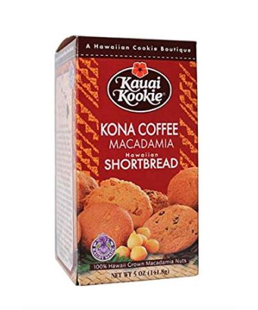 Hawaii Kauai Kookies Kona Coffee Macadamia Cookies
