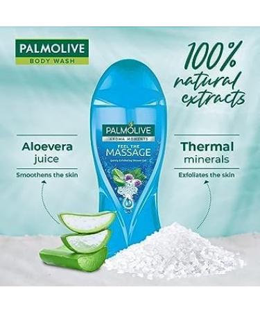 Aloe Vera & Thermal Minerals Body Wash - Exfoliating Moisturizing Paraben & Silicone-Free pH Balanced - 250ml for Soft Skin - Buy Online on GoSupps.com