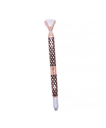 DRESSOOS 3 Embroidery Pen Brow Pencil Eyebrow Pen Microblading Pen Golden Aluminum Alloy