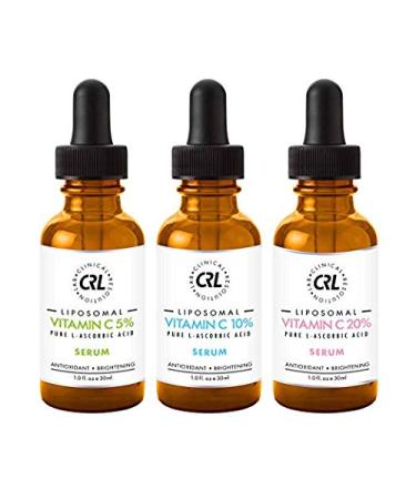 Clinical Resolution Liposomal Vitamin C serums 5% for Face 1fl.oz/30ml Antioxidant Protection Whitening Effect Anti-Wrinkle Facial Anti-Aging Restore & Enhance Collagen Moisturizing for Smooth 1 Pack Vitamin C 5% 1oz - Buy Online on GoSupps.com