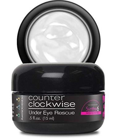 AminoGenesis Counter Clockwise 5 oz Dark Circle and Wrinkle Eye Cream Day and Night Firming Eye Treatment Eye Contour For Sensitive Puffy Eyes and Eye Bags