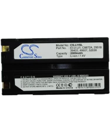 Replacement Battery for Molicel 1821/1821E - 2000mAh 7.4V | International Shipping Available - Buy Online on GoSupps.com
