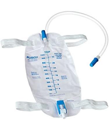 Premium One-Week Urinary Incontinence Kit - 7 Medium Self-Seal Condom Catheters with Leg Bag, Tubing, Straps - Fast Draining - Buy Online on GoSupps.com