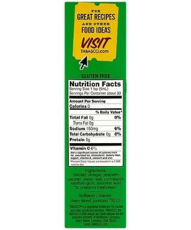 Tabasco Mild Green Pepper 57ml - Pack of 6 - Buy Online on GoSupps.com