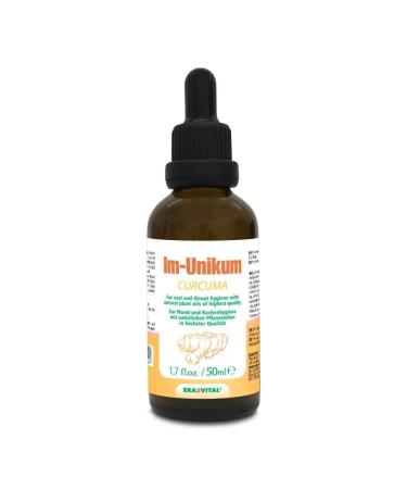 ERASVITAL Im-Unikum Turmeric Oil 50 ml Rizole according to Dr Steidl is the castor treated with ozone and olive oil with essential oils of vegetable origin