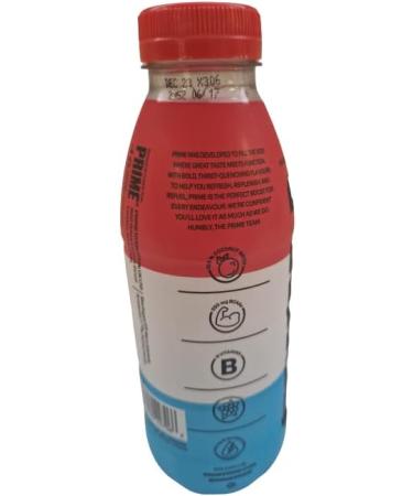 Logan Paul & KSI Prime Hydration Ice Pop Drink 500ml - Coconut Water, BCAAs, B Vitamins, Antioxidants, Electrolytes - Buy Online on GoSupps.com