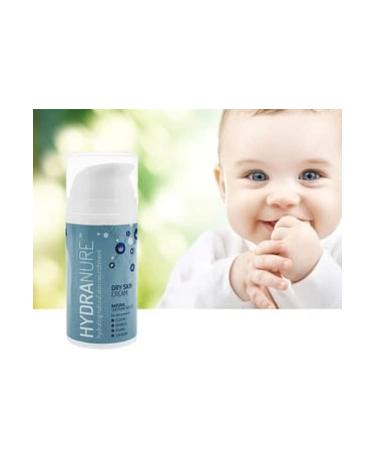 HydraNure Organic Eczema Treatment for Babies - 3.4fl oz/100ml | Soothes, Heals & Protects Skin | Best Remedy for Baby Eczema, Dry Skin & Itchiness - Buy Online on GoSupps.com
