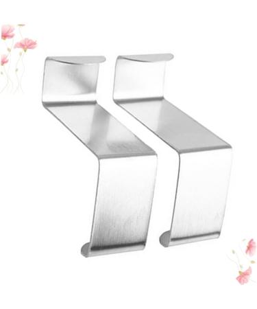 Uonlytech 16pcs Metal Clothing Rack Keychain Hook Behind Door Hanger Cloth Holding Ordinary Robe - Buy Online on GoSupps.com