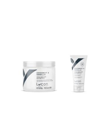 LYCON Sugar Scrub Coconut & Vanilla 100g - Ultra Hydrating Exfoliating Body Care Scrub | Buy Internationally - Buy Online on GoSupps.com