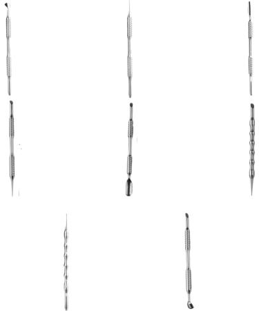 Metal Stainless Steel Cuticle Pusher Manicures Cuticle Remover Professional Nails Care Tool Nail Art Dotting Pen Nail Dotting Pen Set Nail Dotting Pens For Nail Art Nails Dotting Pen And Brushes - Buy Online on GoSupps.com