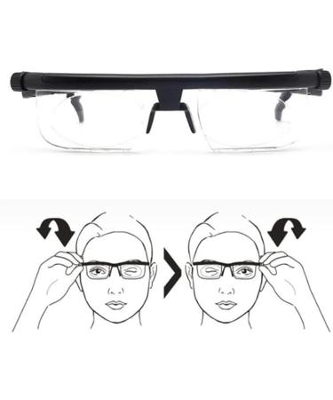 Qingsi Adjustable Power Lenses - Variable Focus Zoom Glasses for Clear Vision | Buy Internationally - Buy Online on GoSupps.com