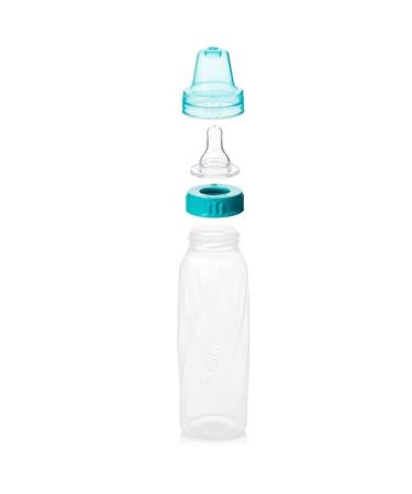 Evenflo Feeding Classic Clear Plastic Standard Neck Bottles 8oz - Pack of 12 (Teal/Green/Blue) | For Baby  Infant  and Newborn - Buy Online on GoSupps.com